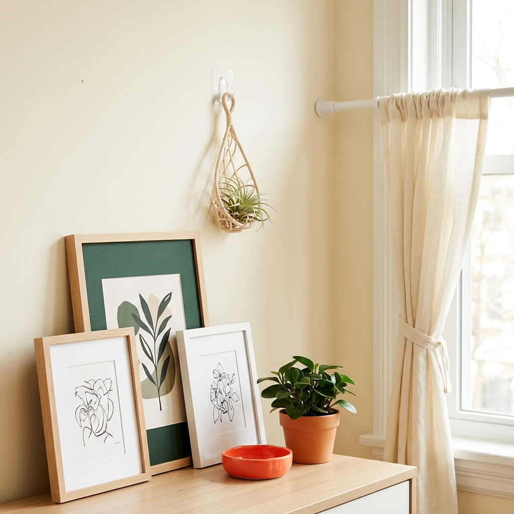 Rental-Friendly Decor