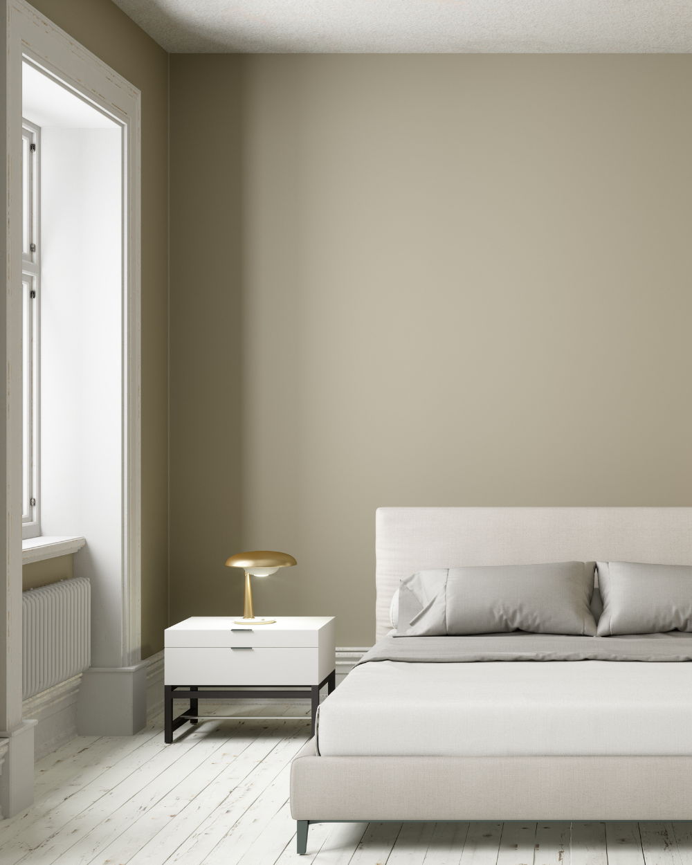 Layout tricks for one usable wall