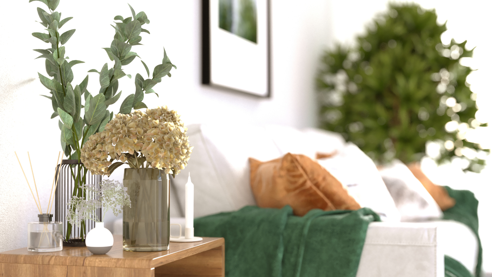 Budget-friendly home decor styled to look elevated