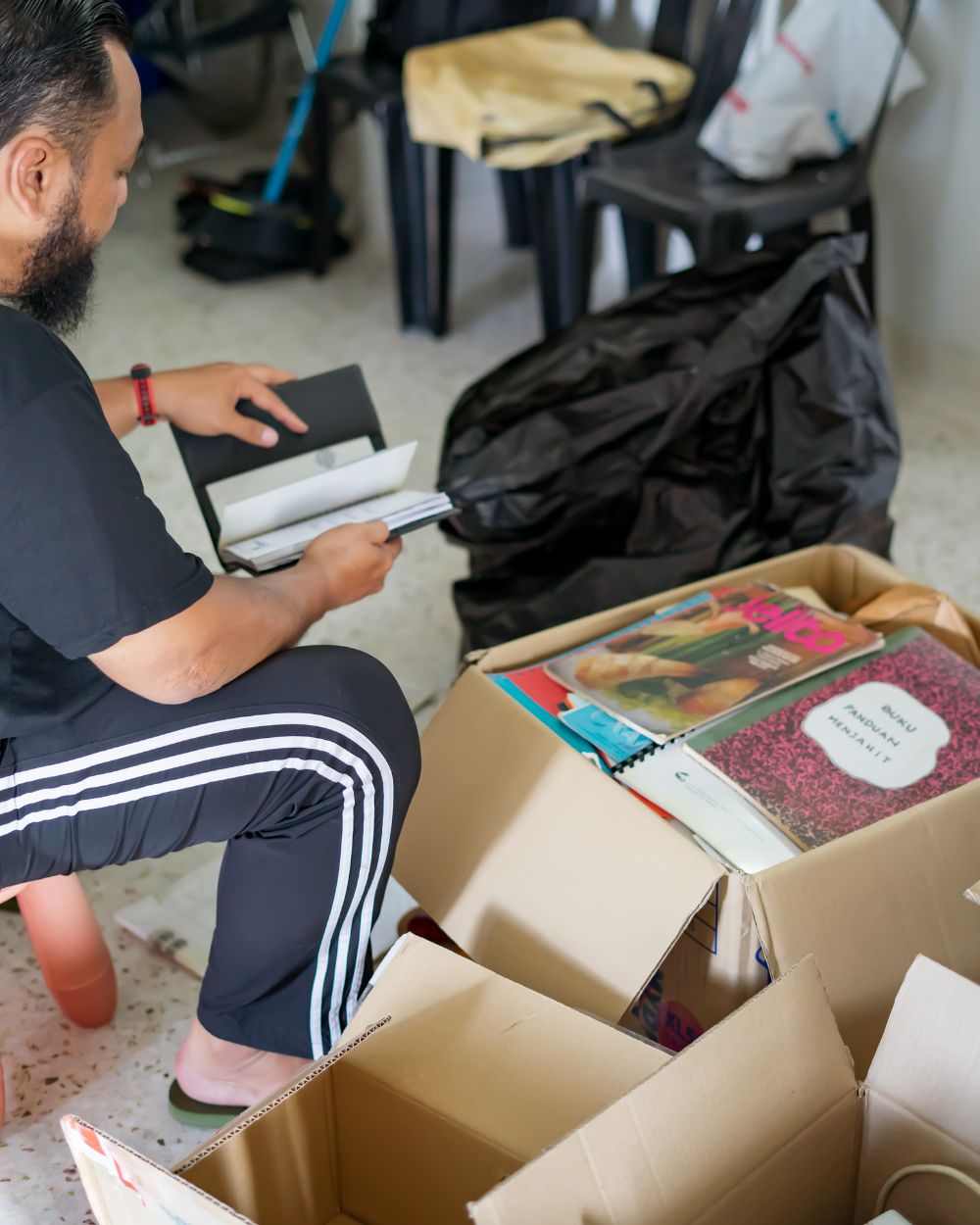 How to declutter sentimental items
