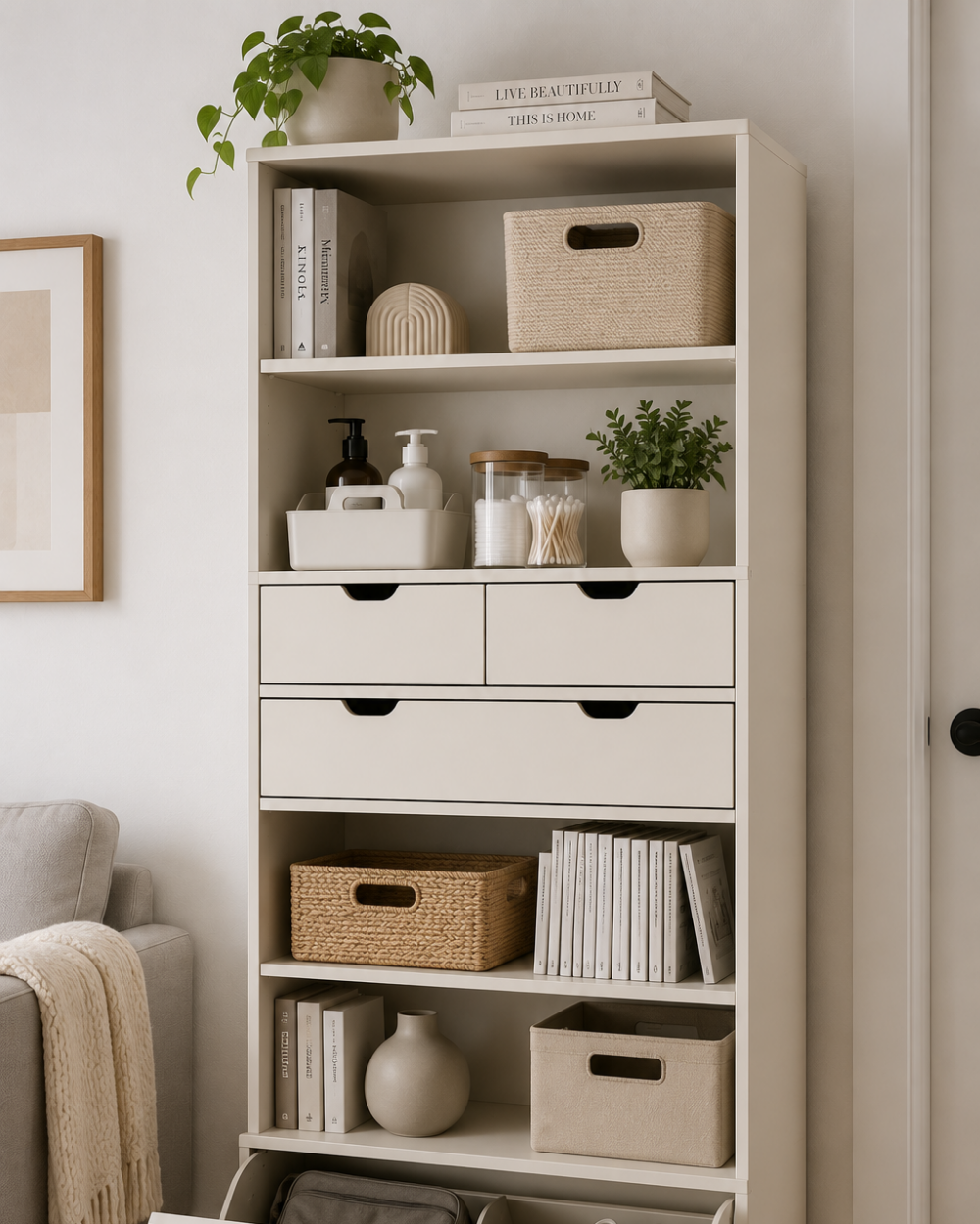 Multi-purpose storage furniture