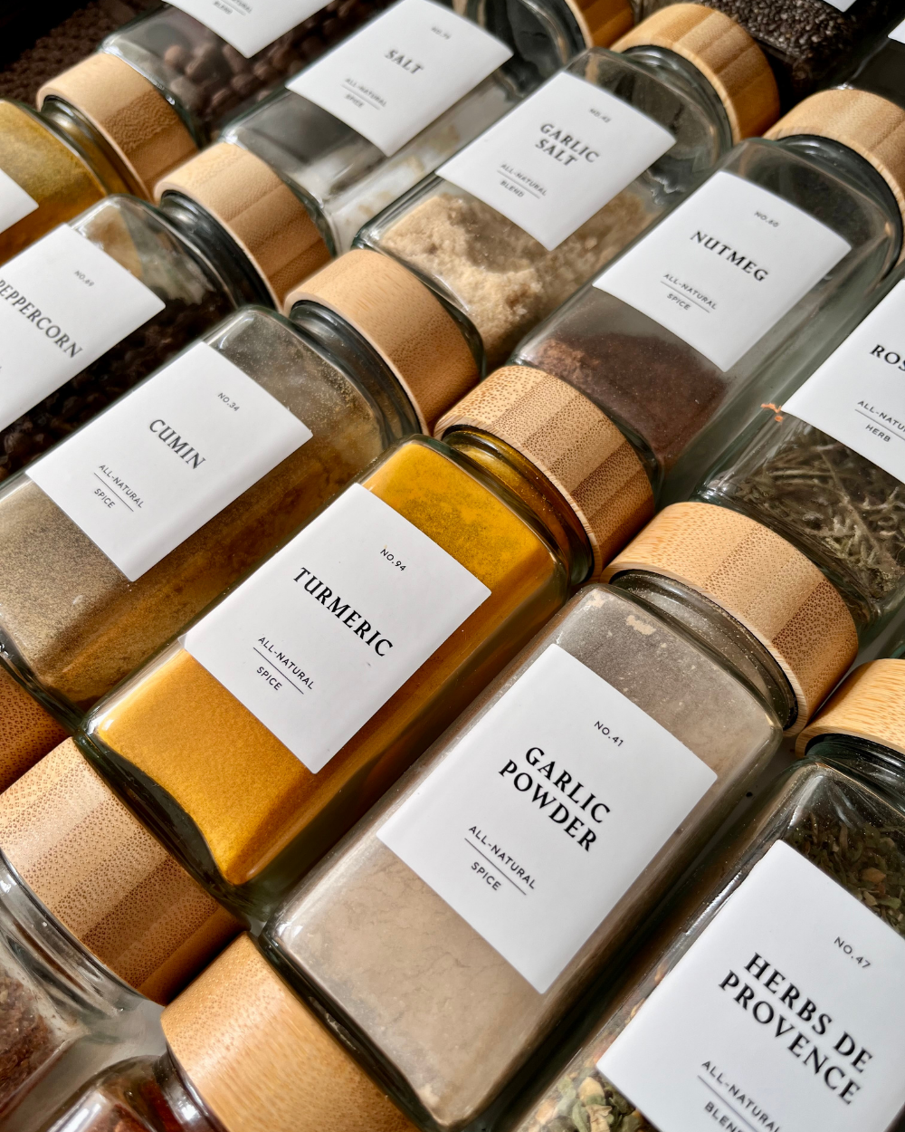 Pantry organization for kitchens with no pantry