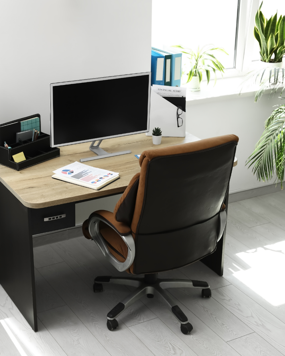 Shared space home office ideas