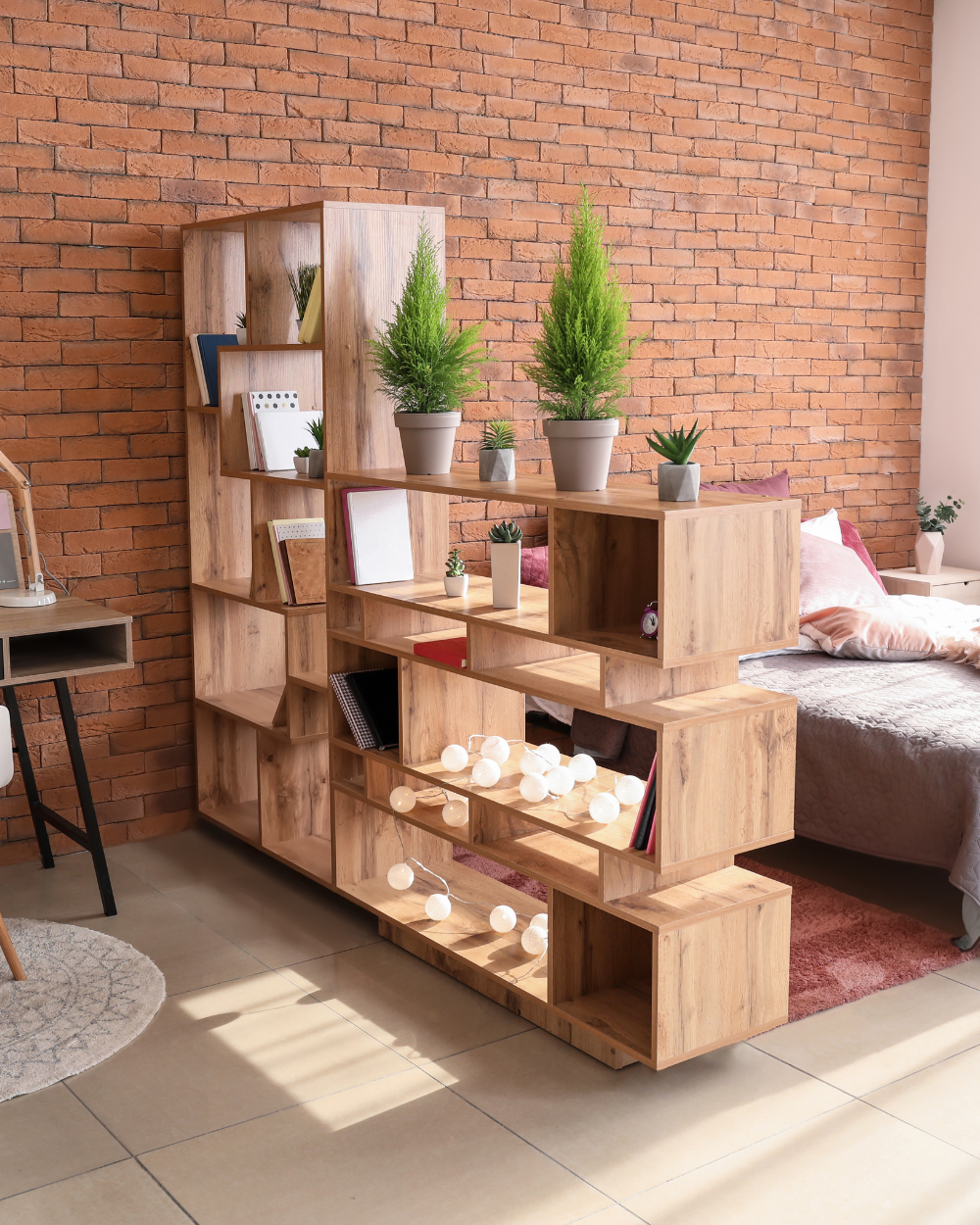 Furniture scale for studio apartments